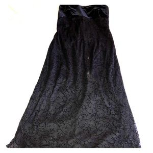 Black cocktail dress